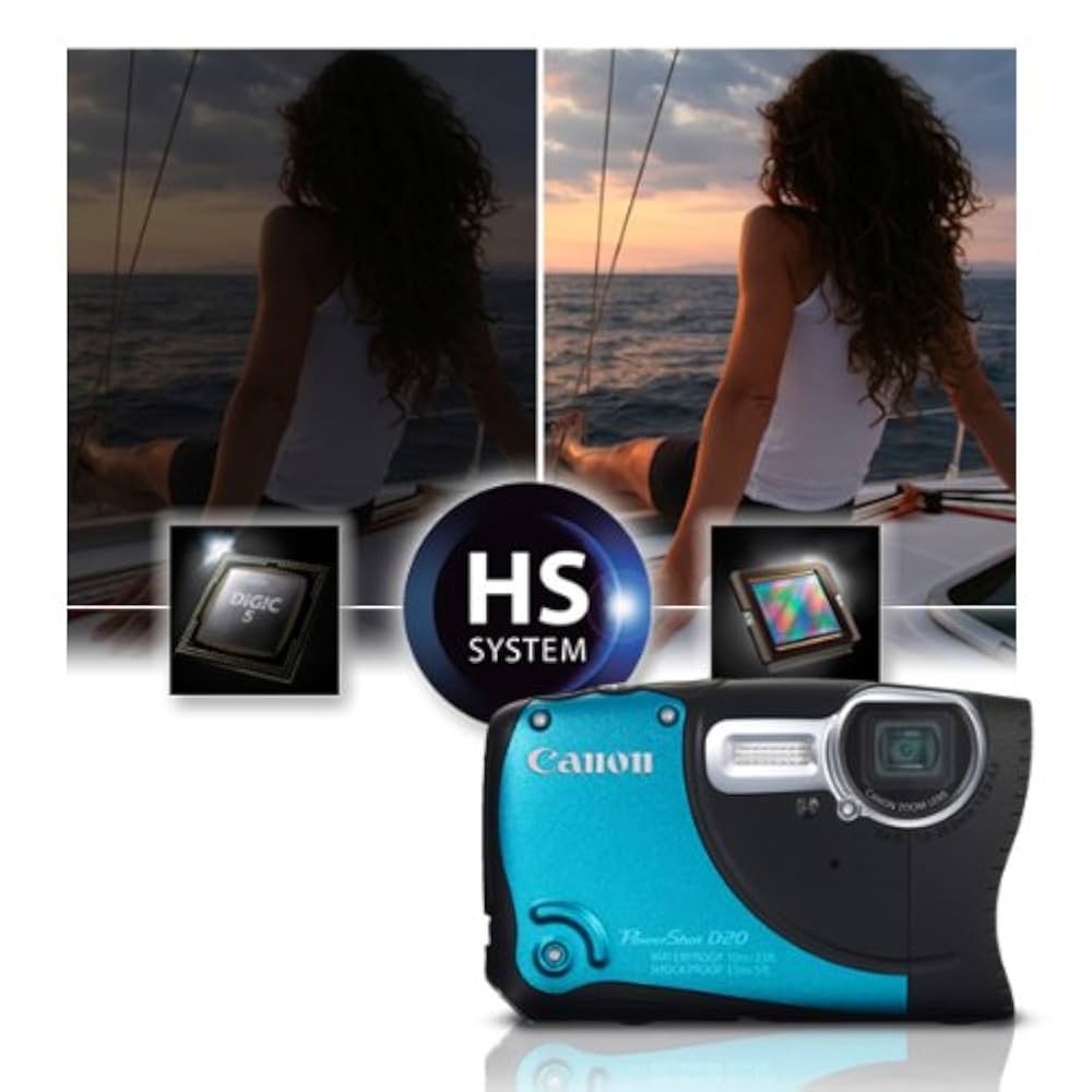 Amazon.com : Canon PowerShot D20 12.1 MP CMOS Waterproof